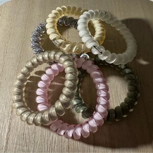 Lot of 6 Teleties Hair Ties